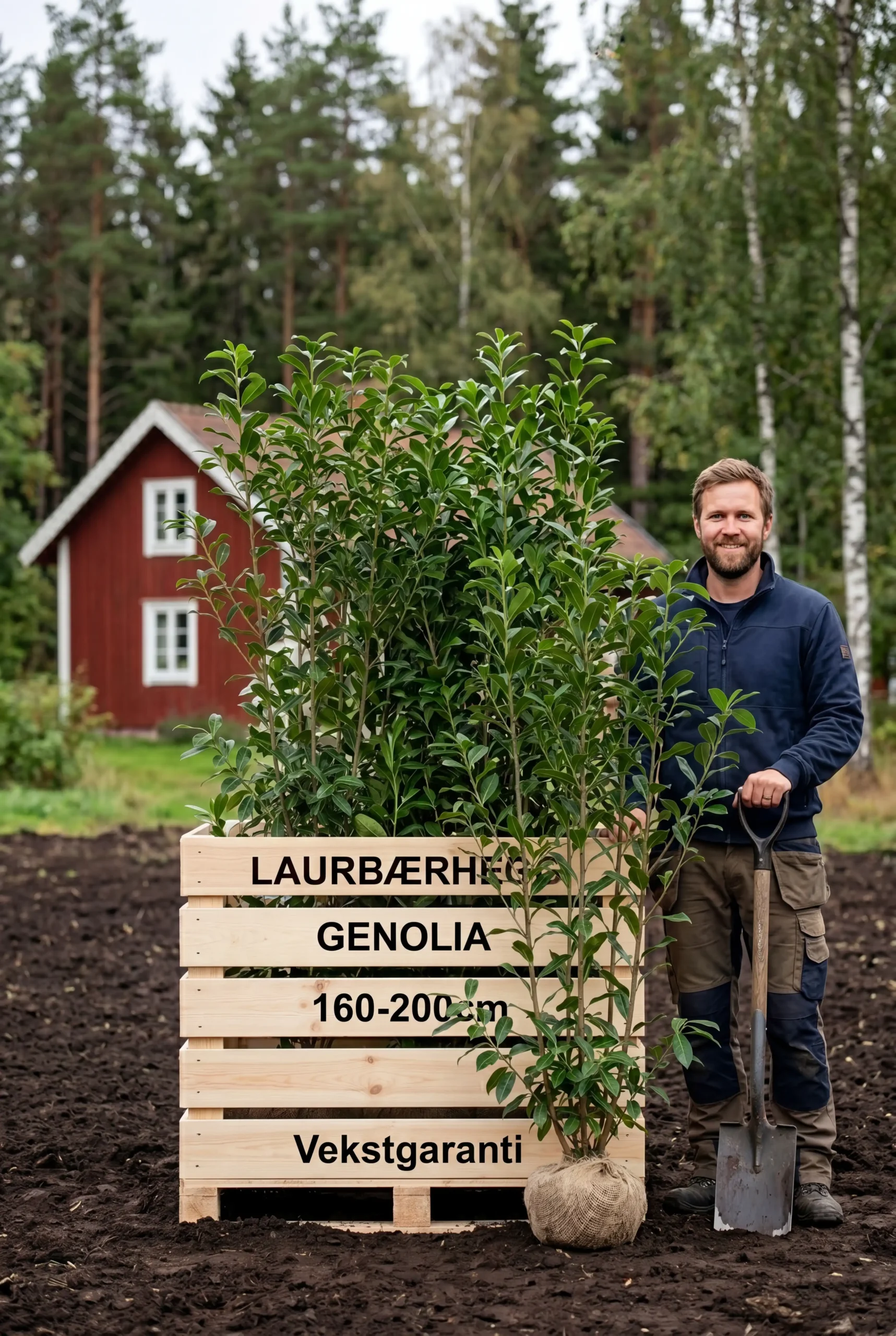 Laurbærhegg Genolia Rotklump 160-200cm - Bilde 2