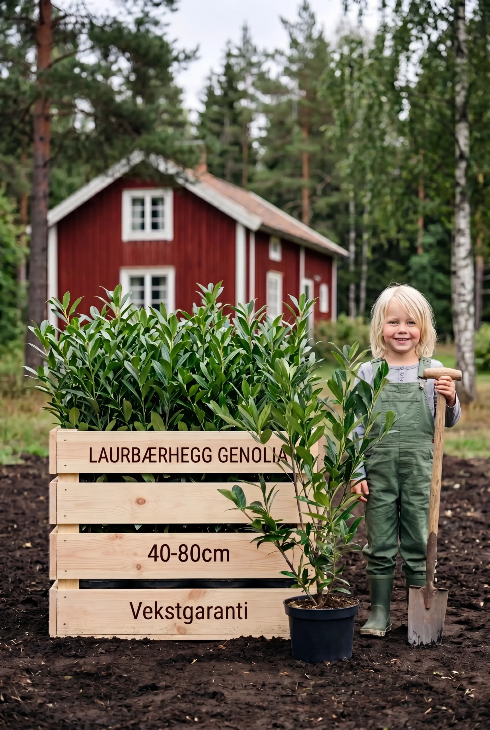 Laurbærhegg Genolia Krukke 40-80cm - Bilde 2