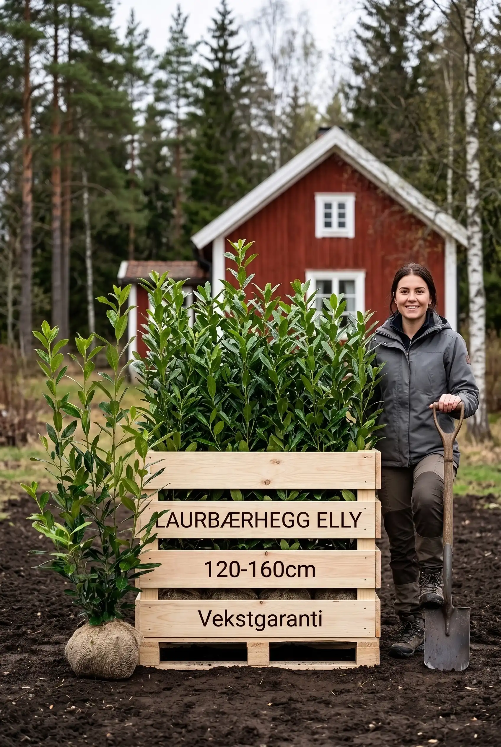 Laurbærhegg Elly Rotklump 120-160cm - Bilde 2