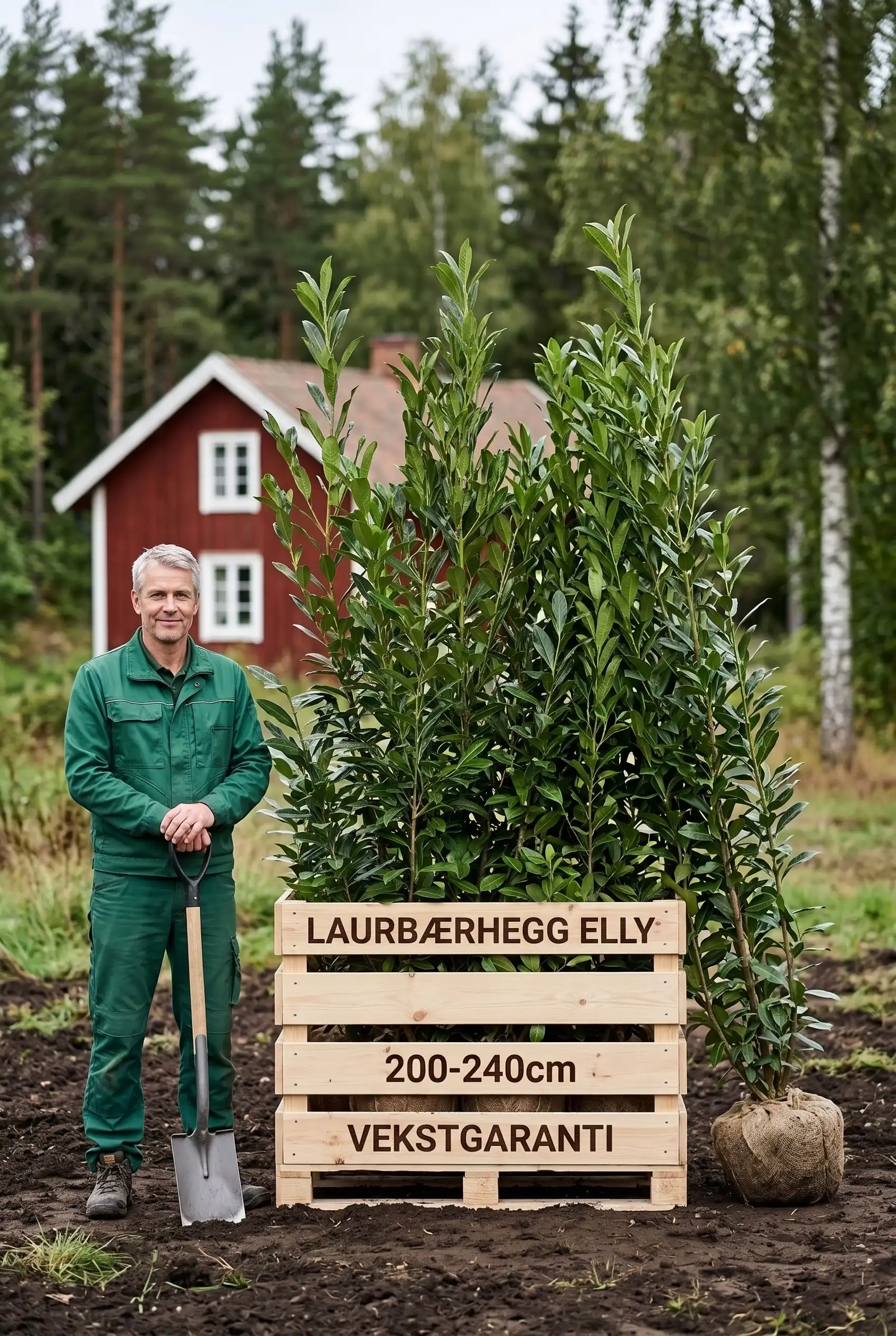Laurbærhegg Elly Rotklump 200-240cm - Bilde 2