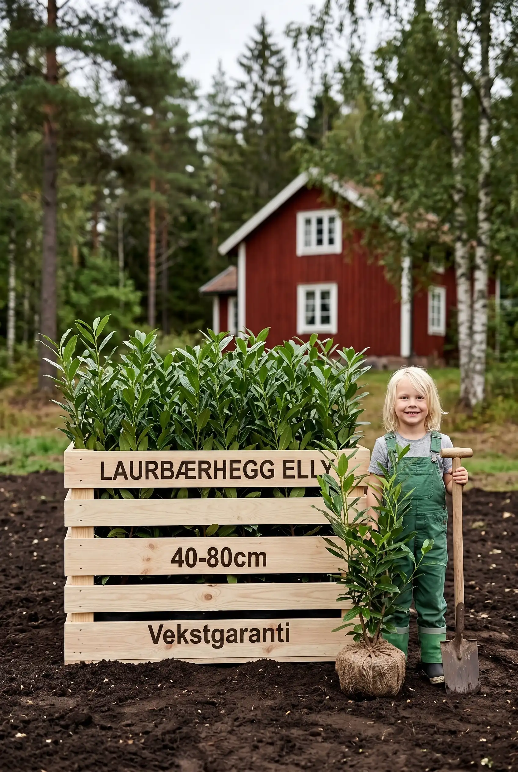 Laurbærhegg Elly Rotklump 40-80cm - Bilde 2