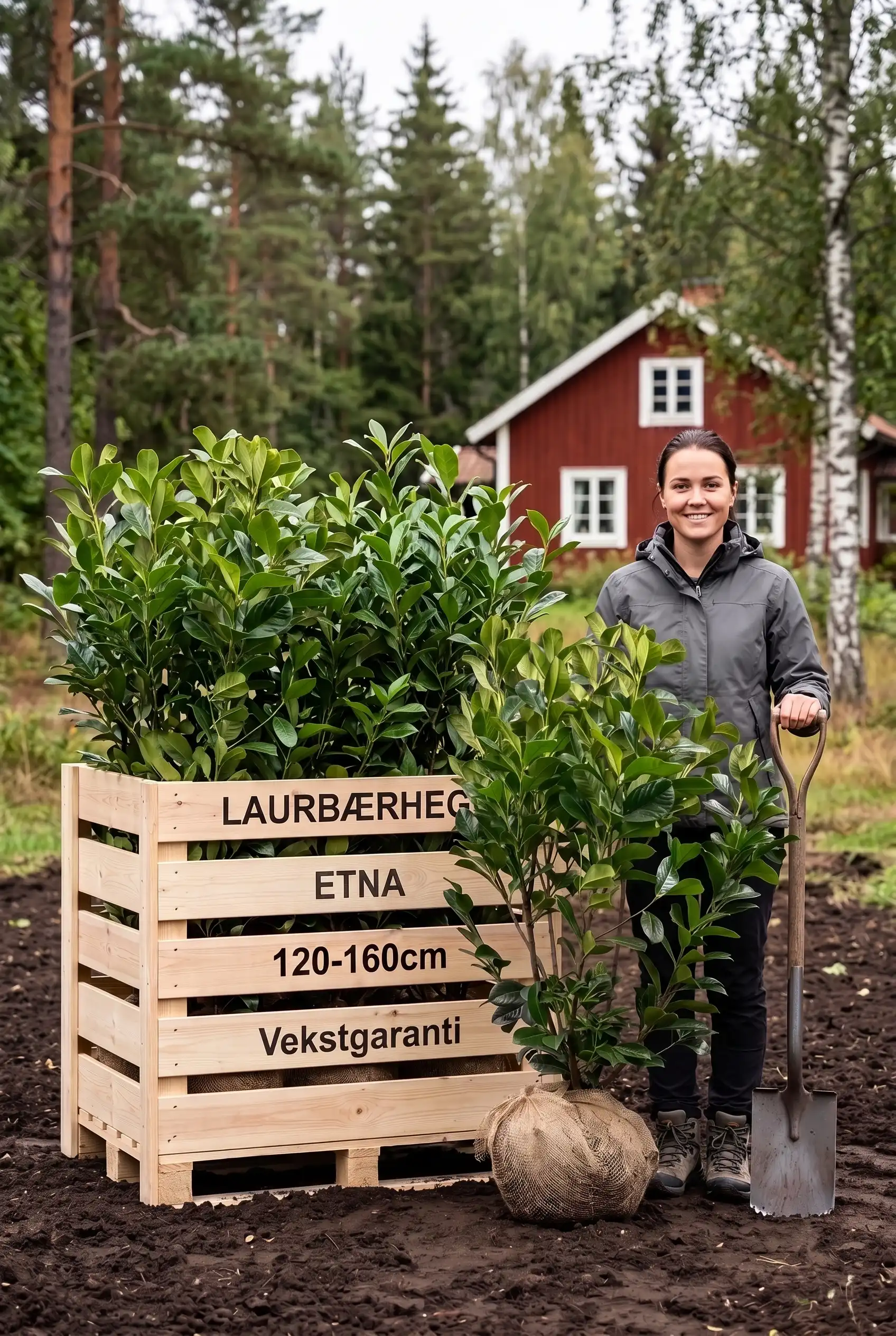 Laurbærhegg Etna Rotklump 120-160cm - Bilde 2