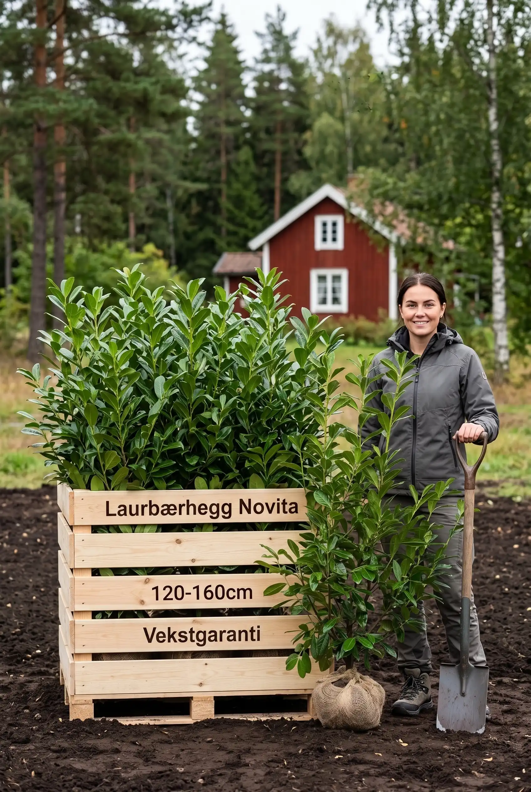 Laurbærhegg Novita Rotklump 120-160cm - Bilde 2